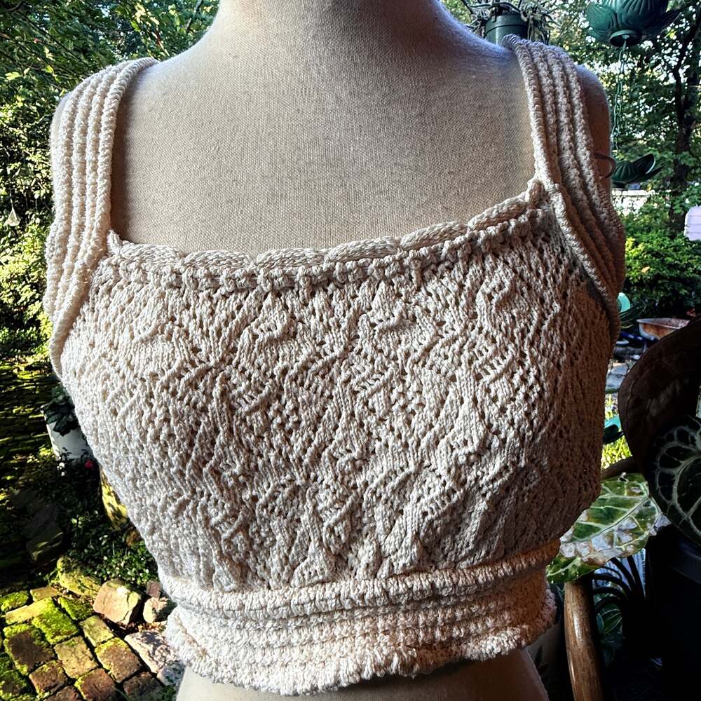 Zara Open Knit Top